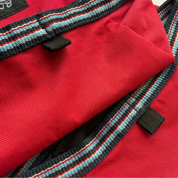 2 Dog Collapsible Bowls Travel Hiking Camping RED ABO GEAR M/L - Picture 5 of 14